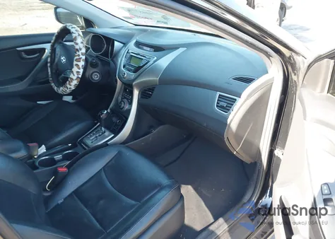 2013 Hyundai Elantra Limited из США, поврежденный, VIN KMHDH4AE5DU487993